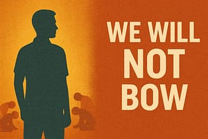 We will not bow